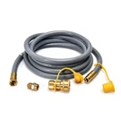 Abyda 12FEET 1/2 Inch Natural Gas Hose With Quick Connect Fitting-ideal Fo.... Fixed Price $53.55.