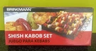 Brinkmann Shish Kabob Set Model 812-9021-S Grilling Bbq New Boxed. Fixed Price $8.99.