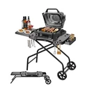 Grisun Foldable Grill Cart For Ninja OG700 OG750 & Blackstone 22" Portab. Fixed Price $139.41.