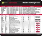 Cave Tools Meat Smoking Food Magnet Sheet With Guide Small, Black. Fixed Price $5.09.