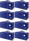 8 Pack Extra Heavy Duty Large Moving Bags With Strong Zipper & Carrying Handles,. Fixed Price $41.16.