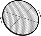Round Fire Pit Grill Grate, Heavy-duty Steel Cooking With X-marks Design,. Fixed Price $83.95.