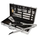 19PC Stainless Steel Bbq Grill Tool Set With Aluminum Carrying Case Chef Buddy. Fixed Price $21.99.