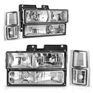 AUTOSAVER88 Passenger And Driver Side, Oe Chrome Housing W/ Corner Lights. Fixed Price $132.99.