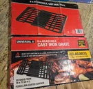 Lot Of Universal 8" Adjustable Cooking Grate Extends From 14-20" Cast Iron. Fixed Price $26.00.