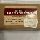 Henry Best Paint Paddles- 12 Inch Wooden Craft Stirrers Sticks Usa. Fixed Price $24.99.