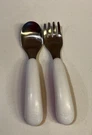 Oxo Tot Fork & Spoon Set Pink Color 2 Piece. Fixed Price $6.00.