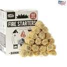 Multipurpose Fire Starter Sticks 50 Odor-free Pieces For Grilling And Camping. Fixed Price $21.84.
