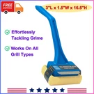 Grill Rescue Bbq Scraper Cleaning Head Bristle-free, Durable, Safe (GB3000). Fixed Price $75.94.