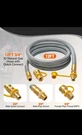 Onlyfire 12 Ft 3/4" Id Natural Gas Hose With Quick Connect/disconnect Fittings. Fixed Price $75.00.