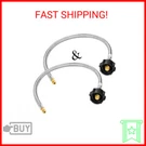 Gassaf 24 Inch Rv Propane Hose Stainless Steel Braid Connector With Type 1. Fixed Price $31.09.