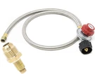 Gasone 4FT Propane Regulator With Brass Orifice & Steel Braided Hose. Fixed Price $31.97.