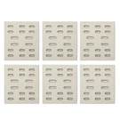 Hongso 8" X 7.25" Ceramic Radiant Flame Tamer Heat Plate Replacement Grill. Fixed Price $69.99.