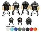 Ynni Kamado Sizes 13" To 27.4" 14 Colours With Chip Feeder Option Ceramic Bbq. Fixed Price $470.61.