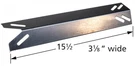 Music City Metals Grill Part # 91921 - Stainless Steel Heat Plate, 15.5 X 3.125. Fixed Price $22.25.