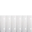Sep Shizhi 6 Pcs Grill Scraper Replacement Blade, Inch Stainless Silvery. Fixed Price $23.04.