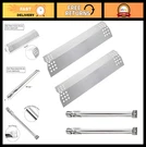 Gas Grill Repair - Stainless Steel 16.5" Burners & Heat Plate For Kitchen. Fixed Price $48.99.