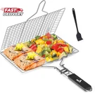 Unco Stainless Steel Fish & Vegetable Grill Basket. Fixed Price $19.12.