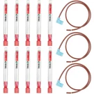 Enhon 10 Pieces Water Heater Thermal Cut Off Kit Replacement Red,transparent. Fixed Price $26.59.