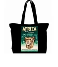 Visit Africa Travel Poster Tote Bag All Purpose Vintage 1930S. Fixed Price $18.95.