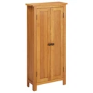 Solid Oak Storage Cabinet Wooden Book Display Furniture Vidaxl. Fixed Price $226.99.