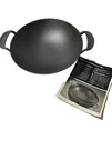 Cast Iron Wok For Weber Gourmet Bbq System, Stir-fry Pan With Dual Handle New. Fixed Price $57.32.