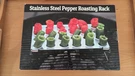 Cave Tools Stainless Steel Roasting Rack, Holds 24 Peppers. Fixed Price $19.00.