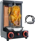 Bndhkr Homemade Chicken Shawarma Machine Rotisserie Grill Kebab With 2 Burners. Fixed Price $150.00.