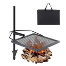 Swivel Campfire Grill Heavy Duty Steel Open Cooking Grate Adjustable. Fixed Price $36.99.