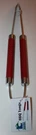 Living Concepts Red Handle - Stainless Steel Bbq Grill Tongs Nwt. Fixed Price $14.94.