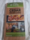 Fire & Flavor Cedar Grilling Planks (11" X 5.5") Pack Of 2. Fixed Price $9.99.