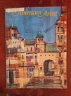 American Artist February 1974 Pawel Kontny Vic Herman Maurice Utrillo. Fixed Price $22.00.