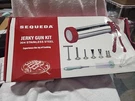 Sequeda 2LB Jerky Gun Kits, 304 Stainless Steel Maker. Damaged Box. Fixed Price $45.00.