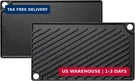 Ewfen Reversible Grill/griddle, 16.7X9.5'' Pre-seasoned Cast Iron Pan,. Fixed Price $35.73.