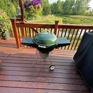 Grill Table Shelf For Weber Kettle 22", Side Master Touch. Fixed Price $39.99.