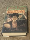 Harry Potter Goblet Of Fire Hc 1ST American Edition 2000 W/ Dj Name Inside. Fixed Price $14.95.