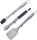 Dyna-glo Grill Tool Set Stainless Steel Silicone Soft Touch Handles (3-PIECE). Fixed Price $24.99.