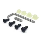 License Plate Security Screws Theft-proof Stainless Steel Fas Color: 4-BLACK. Fixed Price $14.24.