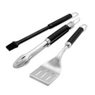 Weber Precision 3 Piece Grilling Tool Set Stainless Steel Tongs,. Fixed Price $47.99.