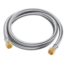 6 Propane Hose Extension, Braided 3/8" Feet, Silver. Fixed Price $26.05.
