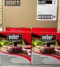 Pk New Weber Burger 6483 Dishwasher Safe Presses 1/2LB & 1/4LB Patties. Fixed Price $20.00.