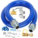 1675KIT48 Safety System Kit, 48" Commercial Gas Hose Connector With 3/4" .... Fixed Price $135.80.