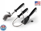 Napoleon Stainless Steel Grill Cleaning Tool Set - Brush Scraper 25 Inch. Fixed Price $32.99.