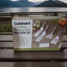 New Cuisinart 5 Piece Stainless Steel Bbq Tool Set Brand Sealed. Fixed Price $34.99.