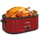 26 Quart Electric Roaster Oven With Visible & Self-basting Lid, Large Turkey .... Fixed Price $149.99.