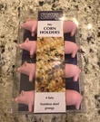 Charcoal Companion Pig Corn Cob Holders 8 Piece Set Of 4 Pairs New. Fixed Price $7.99.