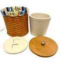 Longaberger Ice Bucket Basket Set - Sunny Day. Fixed Price $85.00.
