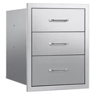 Vevor Outdoor Kitchen Drawers 18.11"W X 23.23"D 23.23"H, Triple-access Stainle. Fixed Price $216.62.