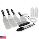 Permasteel 10-PC Griddle Accessories Kit For Flat Top Grills, Outdoor Tool Set W. Fixed Price $40.83.