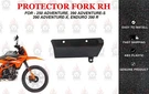 Black Protector Guard "right Fit Ktm 390 Adventure S/x, Enduro R". Fixed Price $44.09.